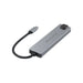 USB извод Conceptronic 6 en 1 USB 3.2 Gen 2 Сив