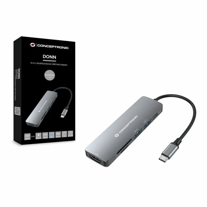 USB извод Conceptronic DONN11G Сив