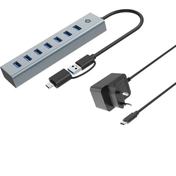 USB извод Conceptronic HUBBIES21GP Сребрист
