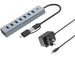 USB извод Conceptronic HUBBIES21GP Сребрист