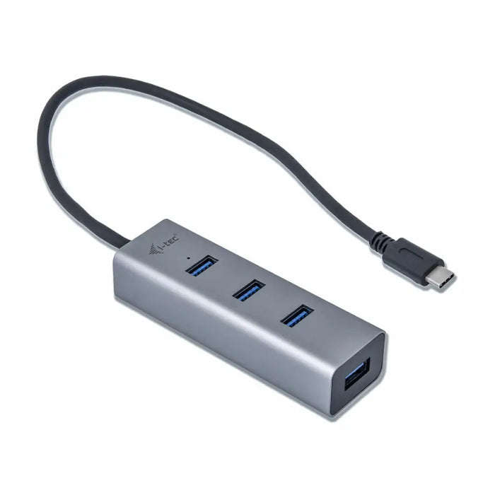USB извод i-Tec C31HUBMETAL403 USB x 4 Сив