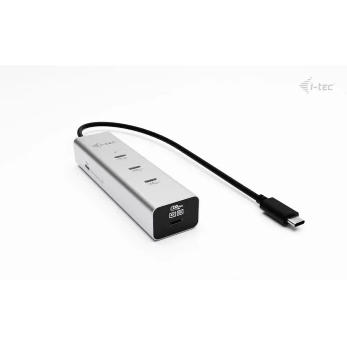 USB извод i-Tec C31HUBMETAL8KPDPRO Сребрист