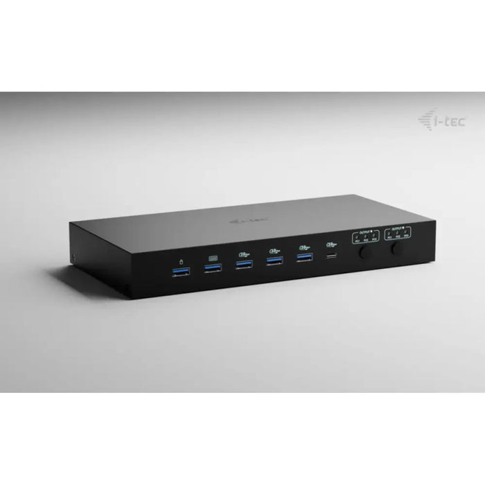 USB извод i-Tec C31KVMDOCKPDPRO Черен