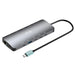 USB извод i-Tec C31NANOTRIPLED140 Сив