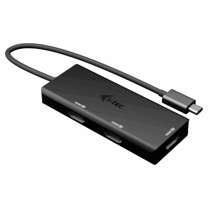 USB извод i-Tec C31TRIPLE4KHDMIPD Черен
