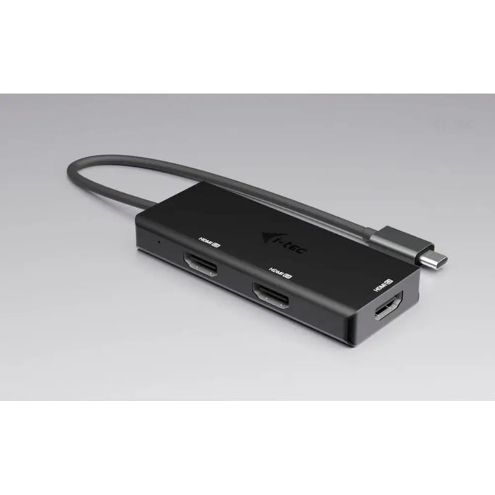 USB извод i-Tec C31TRIPLE4KHDMIPD Черен