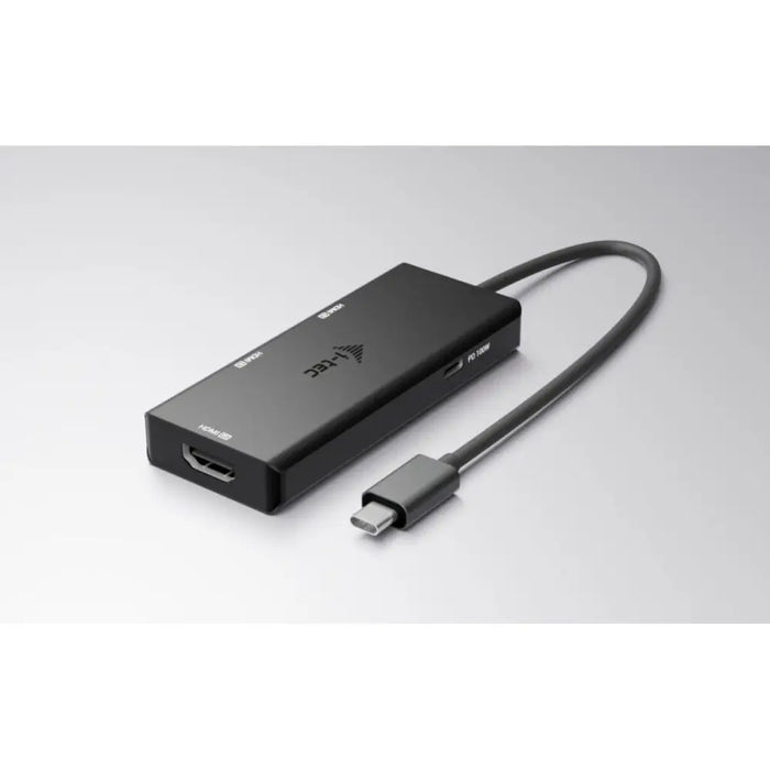 USB извод i-Tec C31TRIPLE4KHDMIPD Черен