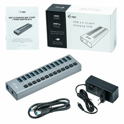 USB извод i-Tec U3CHARGEHUB13 60W