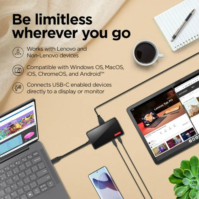 USB извод Lenovo GX91M73945 Черен 100 W