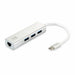 USB извод Level One USB-0504 Черен Сребрист