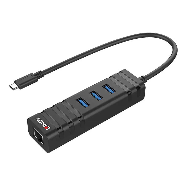 USB извод LINDY 43249 Черен