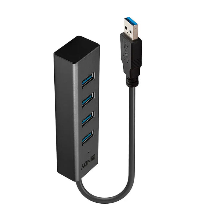 USB извод LINDY 43324 Черен