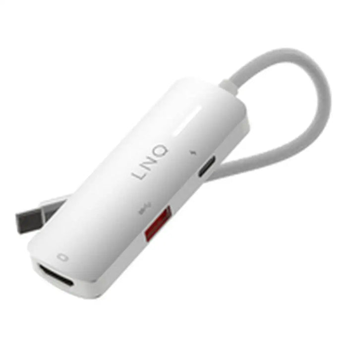 USB извод Linq Byelements LQ49031 Бял Сив