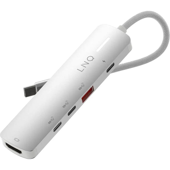 USB извод Linq Byelements LQ49051 Бял Сив