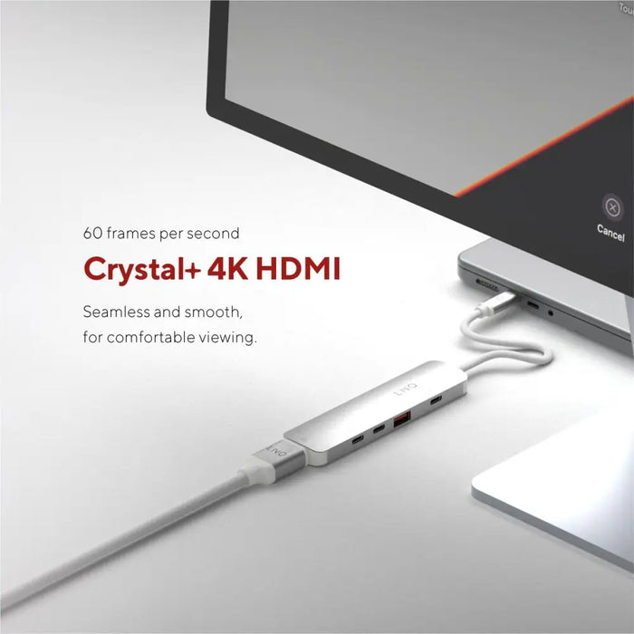 USB извод Linq Byelements LQ49051 Бял Сив