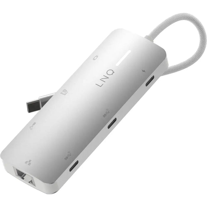 USB извод Linq Byelements LQ49081 Бял Сив