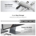 USB извод Linq Byelements LQ49081PS Бял Сив