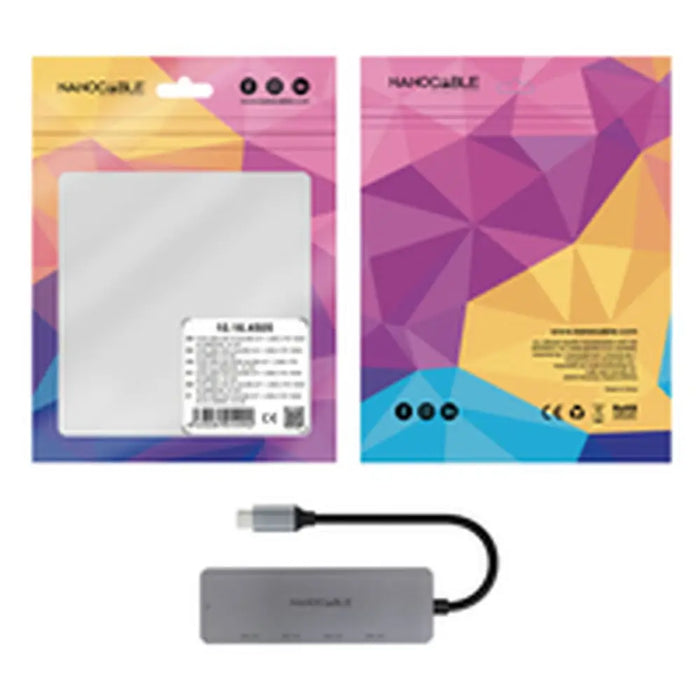 USB извод NANOCABLE 10.16.4505 Сив