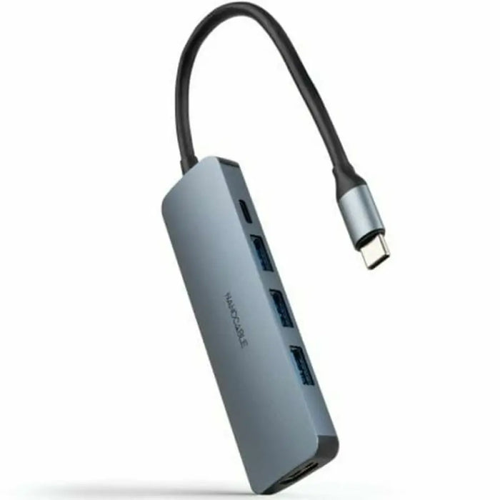 USB извод NANOCABLE Nanocable Hub USB-C 3xUSB-A + HDMI