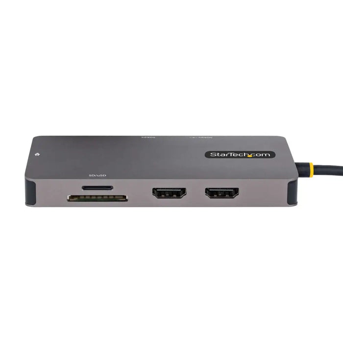 USB извод Startech 120B-USBC-MULTIPORT Сив 15 W