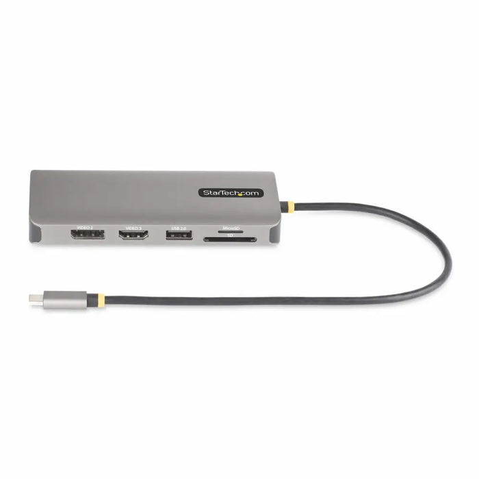 USB извод Startech 154B-USBC-MULTIPORT Сив 100 W