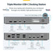 USB извод Startech DK30C2DPEPRUE Сив