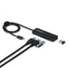 USB извод Startech H5C4A-USB-HUB-2 Черен