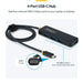USB извод Startech H5C4A-USB-HUB-2 Черен