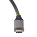 USB извод Startech HB31CM1A3CB Сив