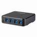 USB извод Startech HBS304A24A Черен 5 Gbit/s