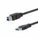 USB извод Startech HBS304A24A Черен 5 Gbit/s