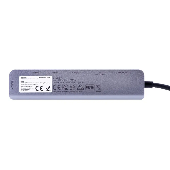 USB извод Unitek H1118A 100 W
