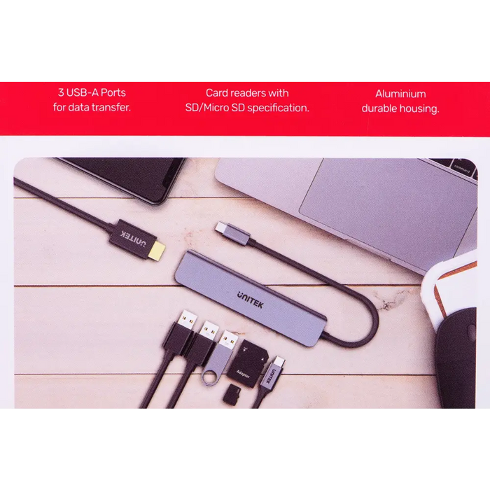 USB извод Unitek H1118A 100 W