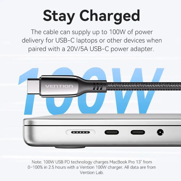 USB извод Vention TGVHB Сив