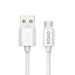 USB кабел 3 м USB 2.0 USB A - Micro USB Бял SAVIO CL-167
