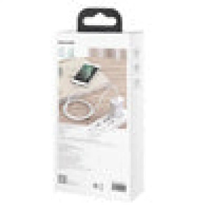 USB кабел за Lightning Baseus Cafule 2.4A 2m (бял)