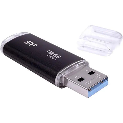 USB памет SILICON POWER Blaze B02 128GB USB 3.2 Gen 1 Черен