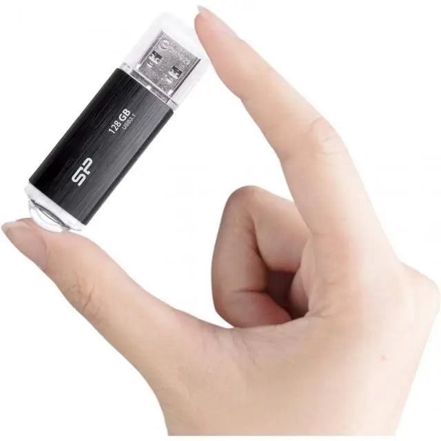 USB памет SILICON POWER Blaze B02 128GB USB 3.2 Gen 1 Черен