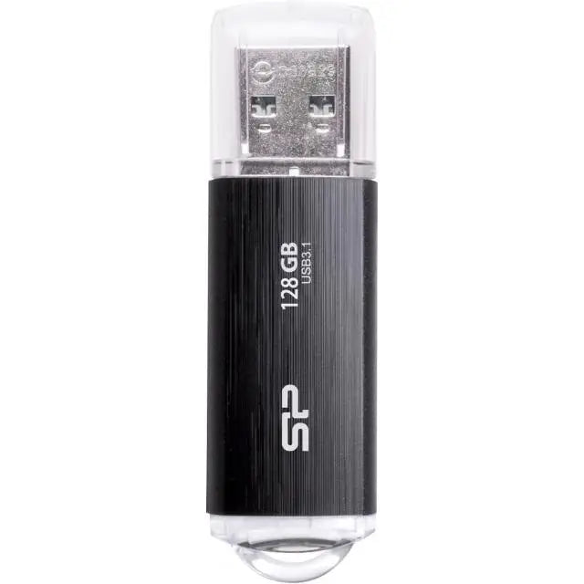 USB памет SILICON POWER Blaze B02 128GB USB 3.2 Gen 1 Черен