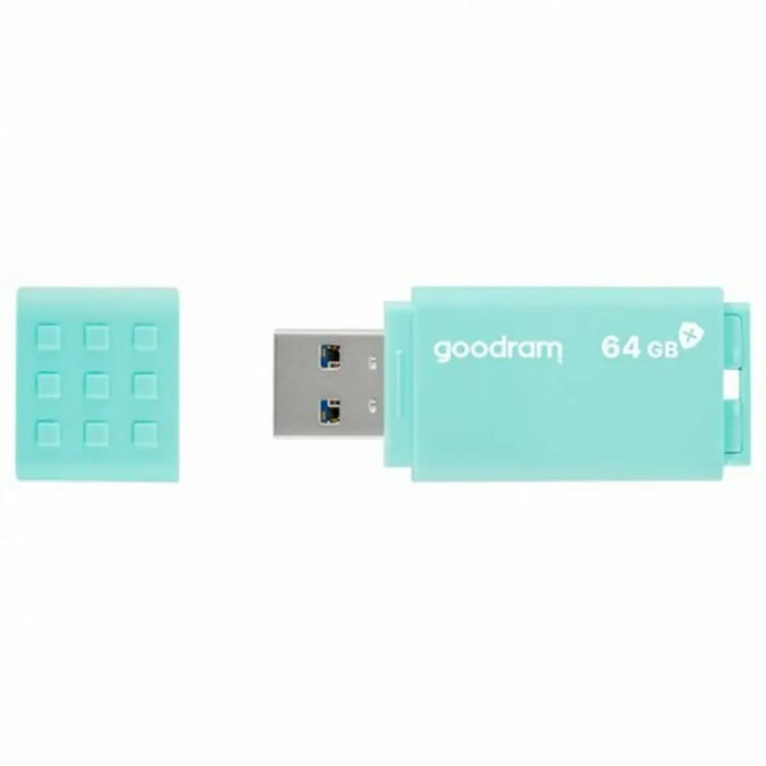 USB стик GoodRam UME3-0640CRR11 цвят тюркоаз 64 GB