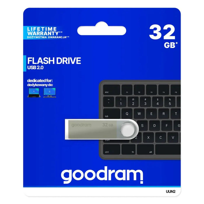 USB стик GoodRam UUN2-0320S0R11 Черен Сребрист 32 GB