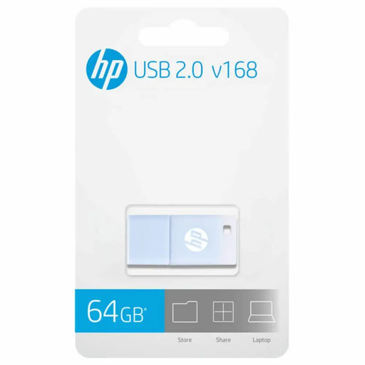 USB стик HP HPFD168B-64 Син 64 GB