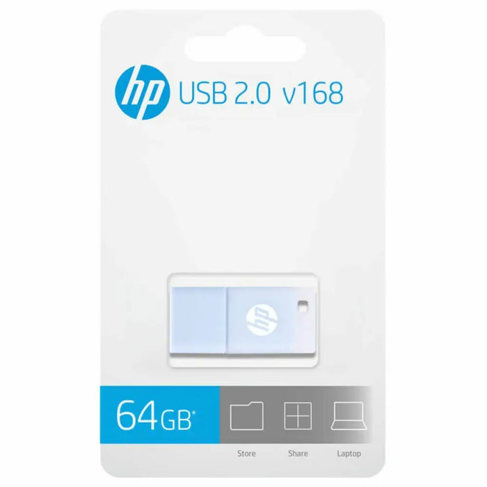USB стик HP HPFD168B-64 Син 64 GB