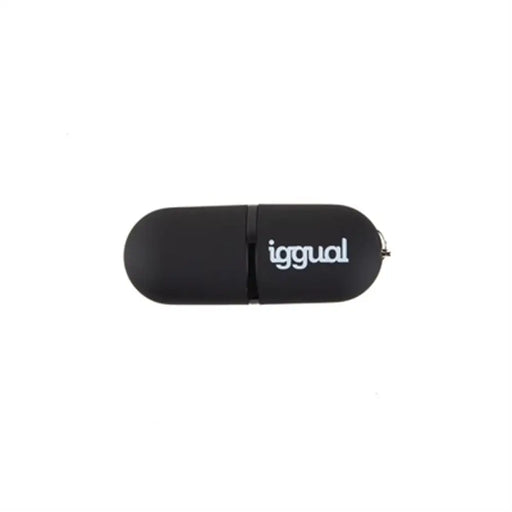 USB стик iggual IGG318492 Черен USB 2.0 x 1
