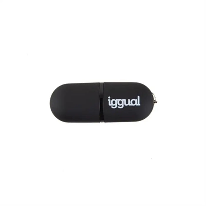 USB стик iggual IGG318492 Черен USB 2.0 x 1