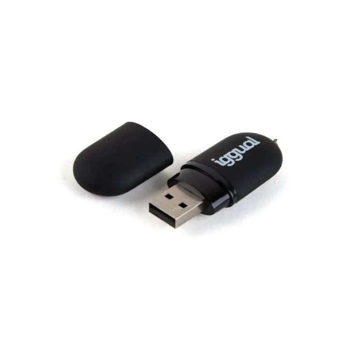 USB стик iggual IGG318492 Черен USB 2.0 x 1