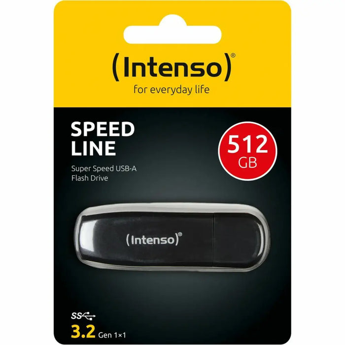 USB стик INTENSO 3533493 Черен 512 GB
