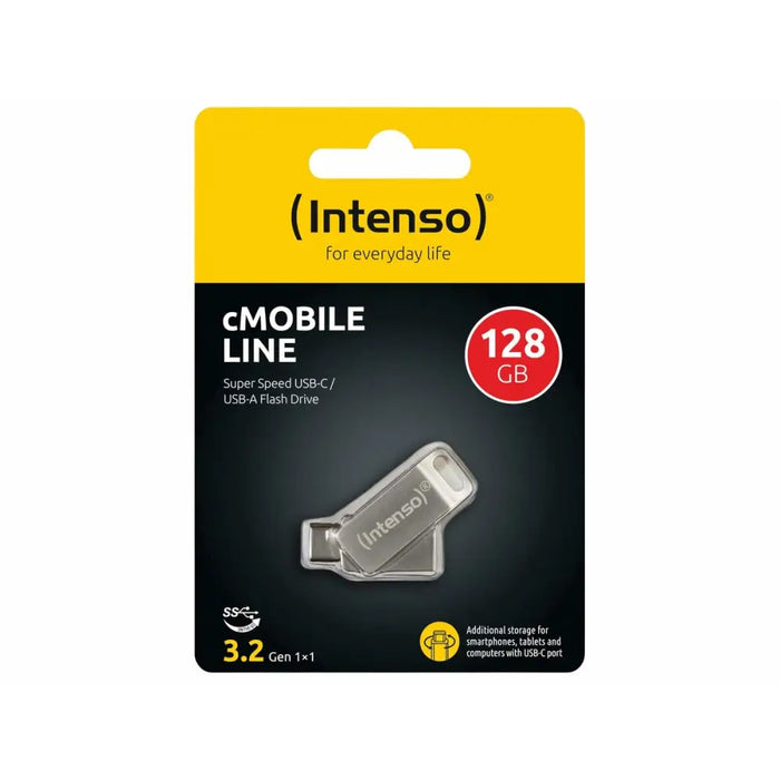 USB стик INTENSO 3536491 128 GB Сребрист