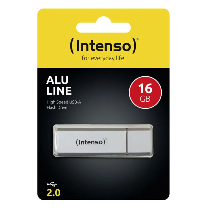 USB стик INTENSO Alu Line Сребро 16 GB
