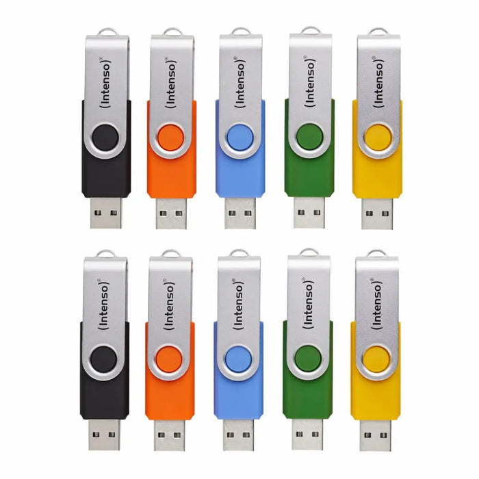 USB стик INTENSO Basic Line 16 GB 10 броя (10 броя)